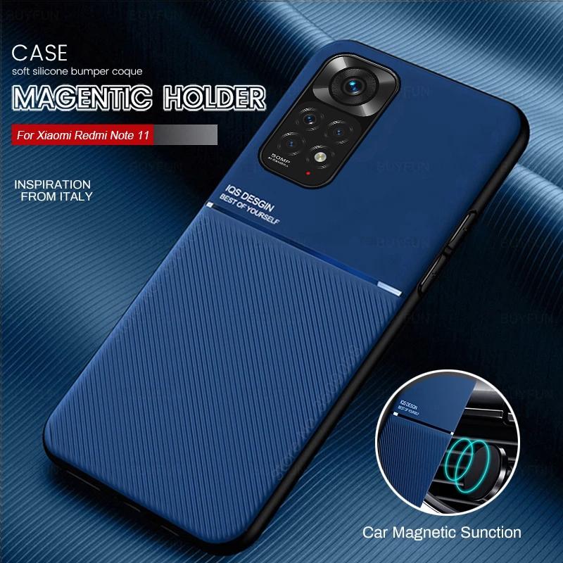 Автомобильный магнитный чехол-держатель для Redmi Note 11, чехол с кожаной текстурой, силиконовый противоударный чехол на Redmy Note 11 Pro 11S Note11 Coque
Автомобильный магнитный чехол-держатель для Redmi Note 11, чехол с кожаной текстурой, силиконовый противоударный чехол на Redmy Note 11 Pro 11S Note11 Coque