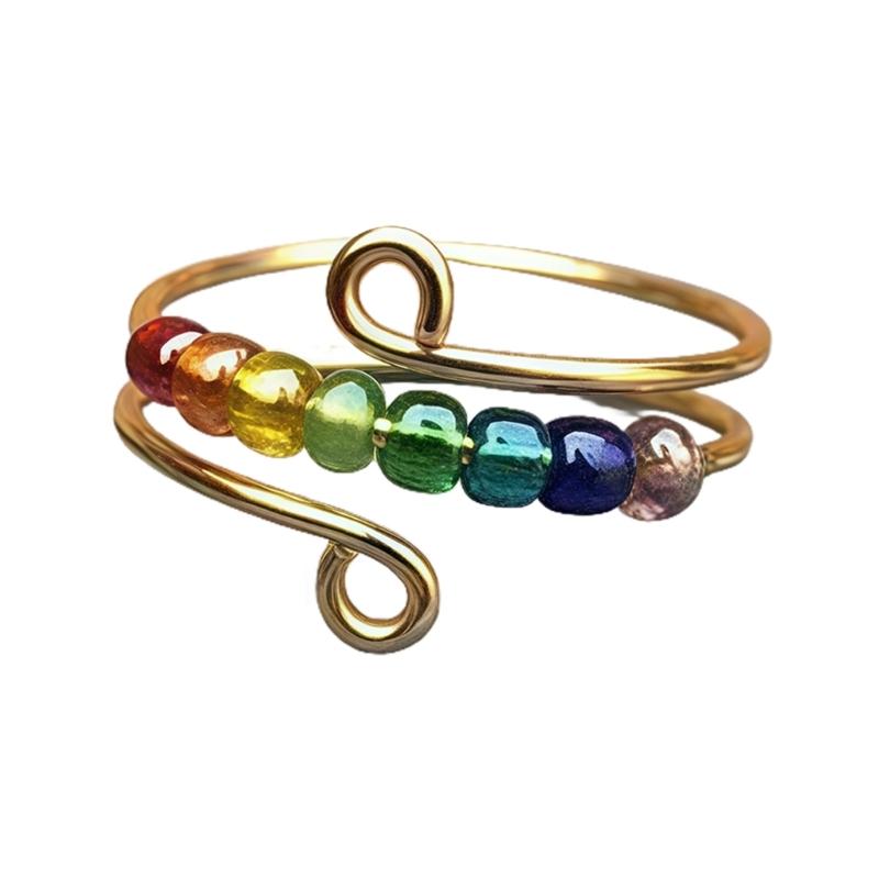 Elegant Beaded Finger Rings Party Accessories Weddings Rings Copper Texture Suitable for Matching Casual Outfits
Elegant Beaded Finger Rings Party Accessories Weddings Rings Copper Texture Suitable for Matching Casual Outfits