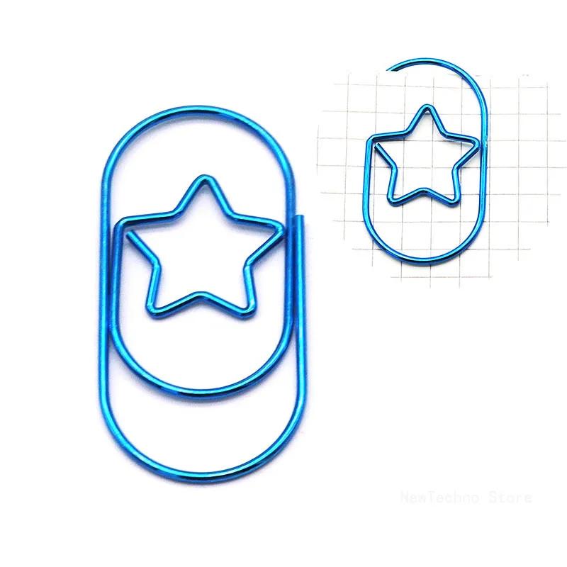 1 Piece Mini five-pointed star Notebook Bookmark binder Paperclips Accessories Paper Clips синій
1 Piece Mini five-pointed star Notebook Bookmark binder Paperclips Accessories Paper Clips синій
