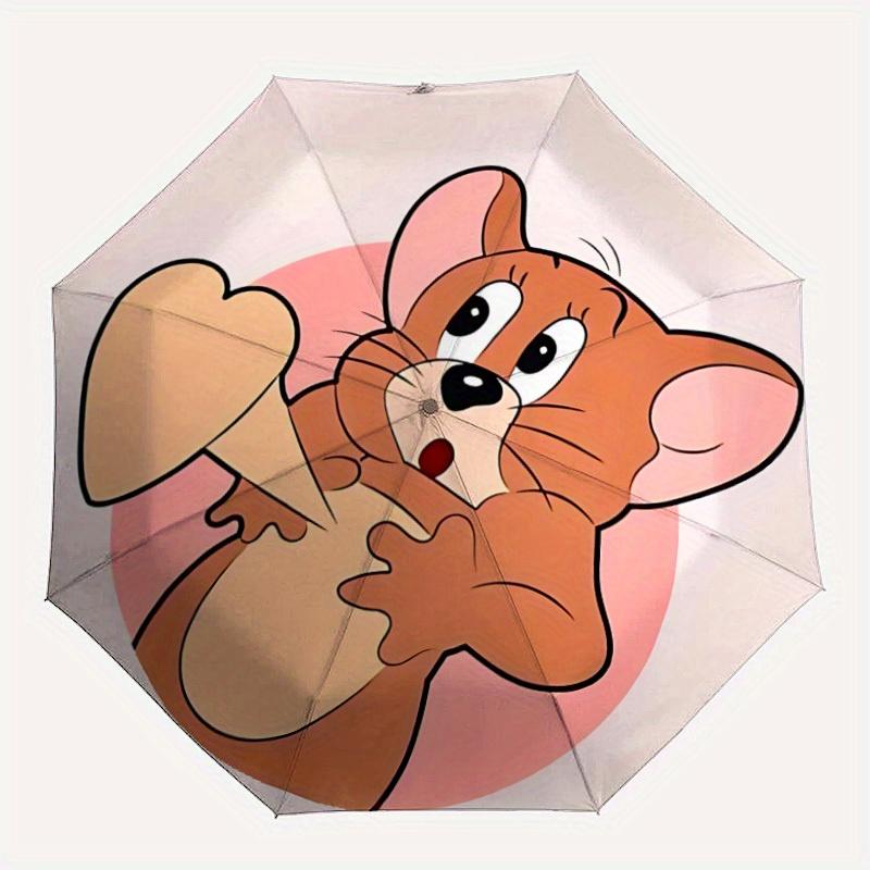 1pc Jerry Mouse Design Automatic Open/Close Umbrella - Compact Travel Umbrella, Perfect Gift for Friends -Intricate Design Umbrella yy250811079
1pc Jerry Mouse Design Automatic Open/Close Umbrella - Compact Travel Umbrella, Perfect Gift for Friends -Intricate Design Umbrella yy250811079