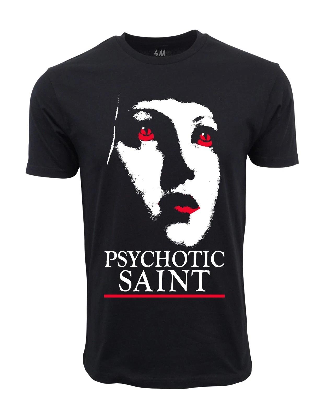 Unisex Adult Casual Graphic PSYCHOTIC SAINT GRAPHIC T SHIRT T-Shirt L
Unisex Adult Casual Graphic PSYCHOTIC SAINT GRAPHIC T SHIRT T-Shirt L