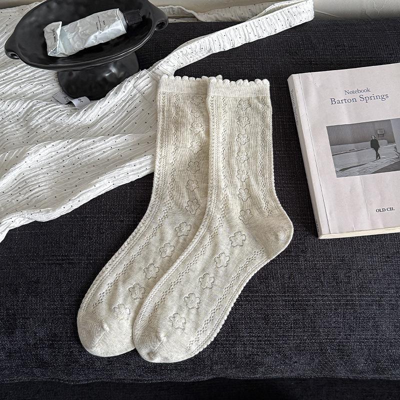 Pure Cotton Socks - Children s Style - Spring/Summer Lightweight Mid-length Socks. Breathable, Sweat-absorbent, Without Bones - Pile Socks 1 pair
Pure Cotton Socks - Children s Style - Spring/Summer Lightweight Mid-length Socks. Breathable, Sweat-absorbent, Without Bones - Pile Socks 1 pair