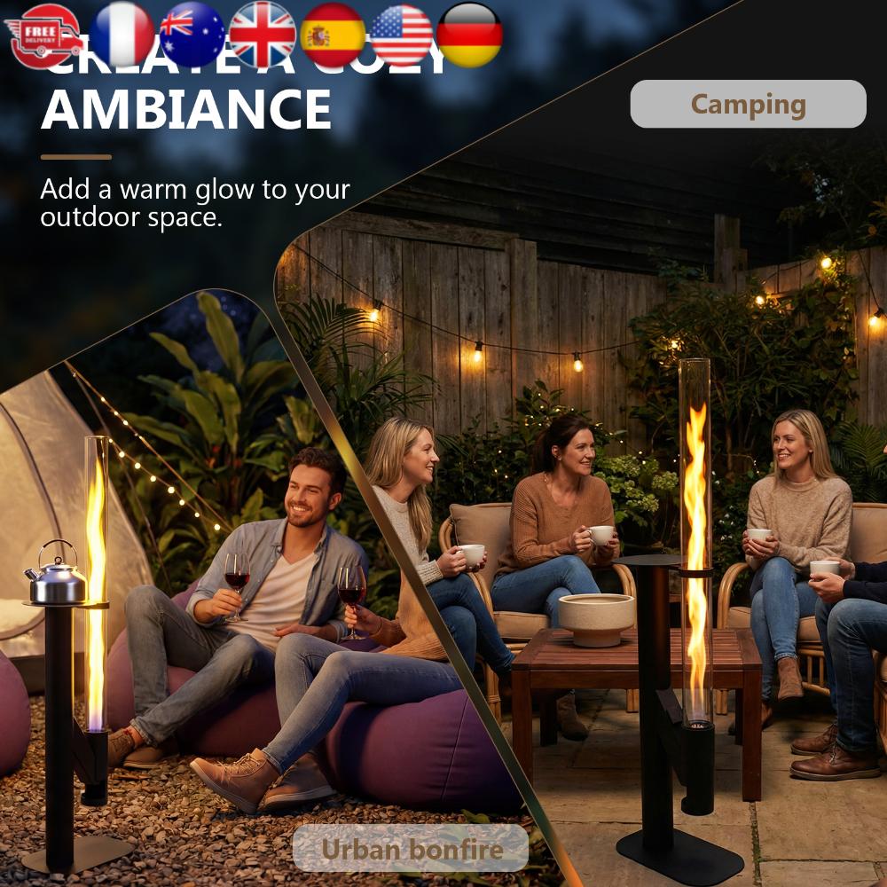 50.79in Patio Heater Wood Pellet Stove with Glass Tube Outside Backyard Bonfire with Table for Porch Party RV Tailgating Camping United States
50.79in Patio Heater Wood Pellet Stove with Glass Tube Outside Backyard Bonfire with Table for Porch Party RV Tailgating Camping United States