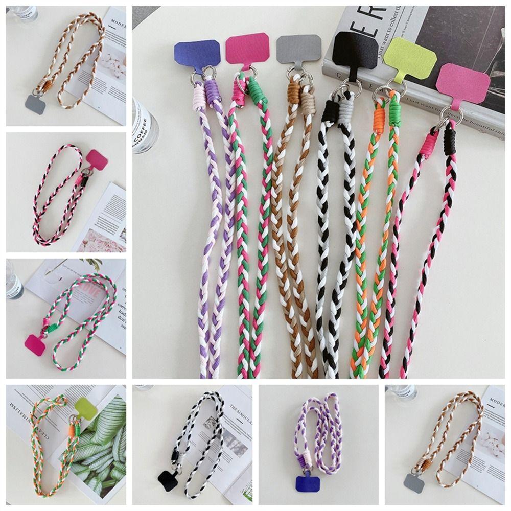 Detachable Phone Neck Cord Braided Rope Crossbody Phone Lanyard Mobile Phone Straps Phone Charm
Detachable Phone Neck Cord Braided Rope Crossbody Phone Lanyard Mobile Phone Straps Phone Charm