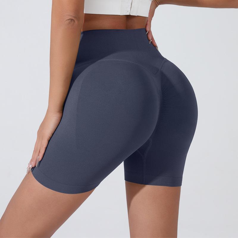 Sports shorts European and American peach hip-lifting women s high waist abdomen and thin running training hip quick-drying three-point leggings S сіро блакитний колір
Sports shorts European and American peach hip-lifting women s high waist abdomen and thin running training hip quick-drying three-point leggings S сіро блакитний колір