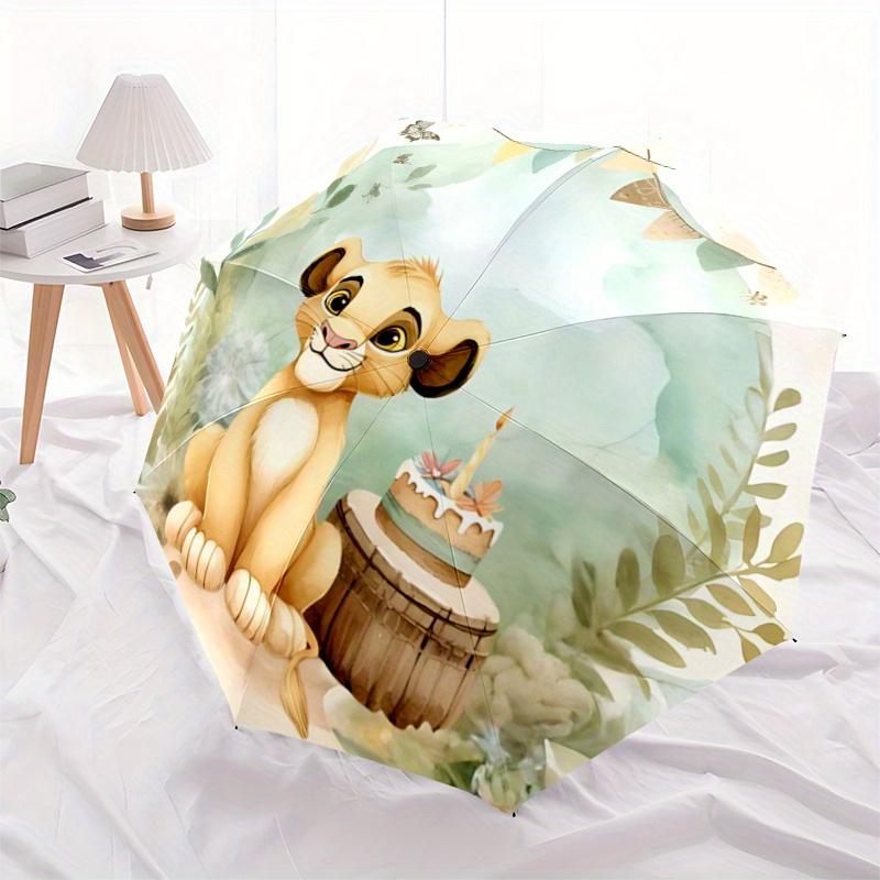 1pc Simba s Birthday Celebration Fully Automatic Folding Portable Umbrella, 8 Iron Frames, Three-Fold Design, Suitable for All Seasons, Suit
1pc Simba s Birthday Celebration Fully Automatic Folding Portable Umbrella, 8 Iron Frames, Three-Fold Design, Suitable for All Seasons, Suit