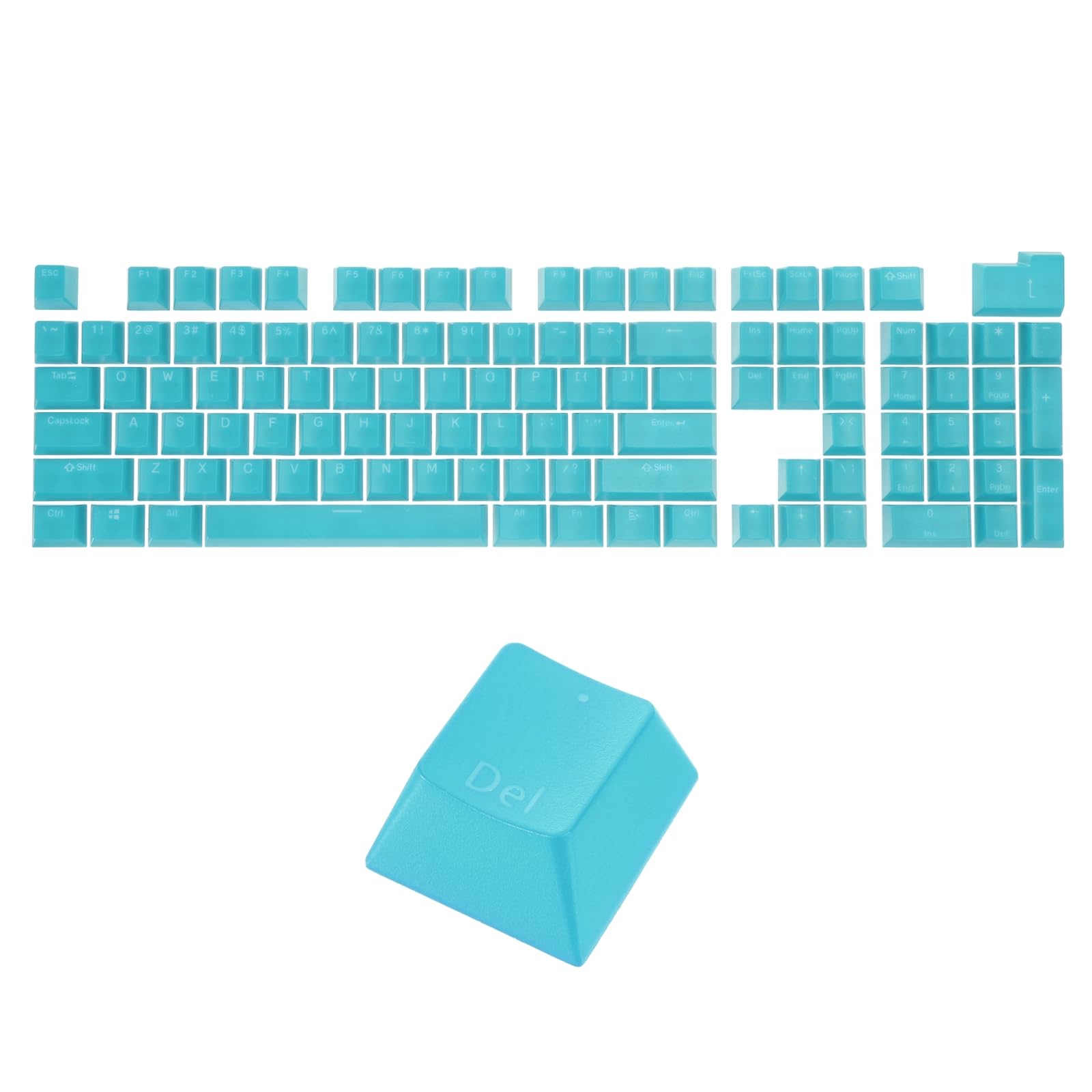 uxcell 108 Key Pudding Keycap Set OEM Profile for Mechanical Keyboard Layout Dark Blue Double Shot 60%ABS
uxcell 108 Key Pudding Keycap Set OEM Profile for Mechanical Keyboard Layout Dark Blue Double Shot 60%ABS