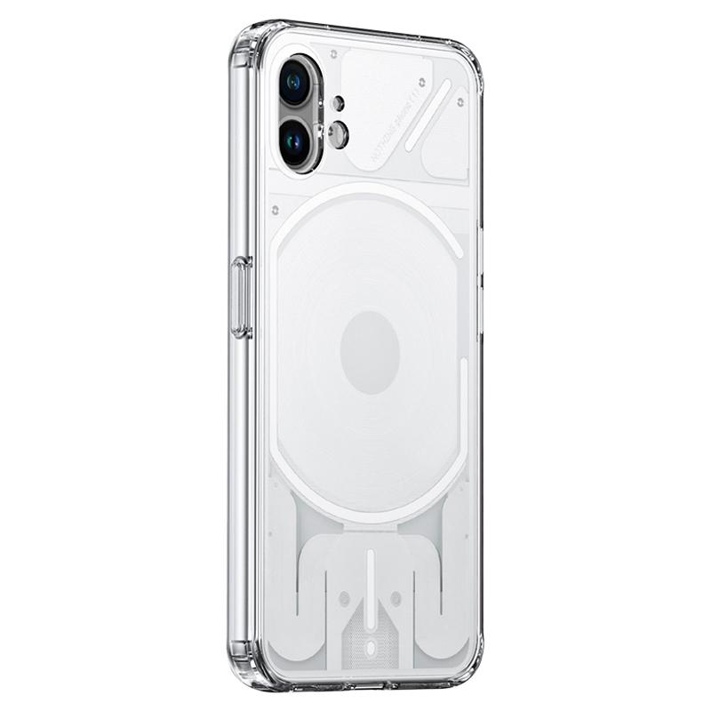 For Nothing phone (1) 5G Transparent Mobile Phone Cover TPU+Acrylic Anti-yellowing Hybrid Case A
For Nothing phone (1) 5G Transparent Mobile Phone Cover TPU+Acrylic Anti-yellowing Hybrid Case A