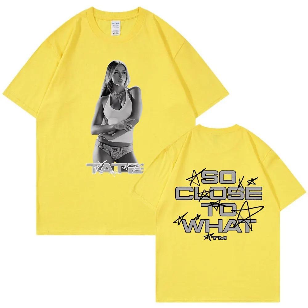 Tate McRae So Close To What Album Graphic Print T Shirt Men Women Vintage Hip Hop T-shirts Cotton Oversized T Shirts 3XL
Tate McRae So Close To What Album Graphic Print T Shirt Men Women Vintage Hip Hop T-shirts Cotton Oversized T Shirts 3XL