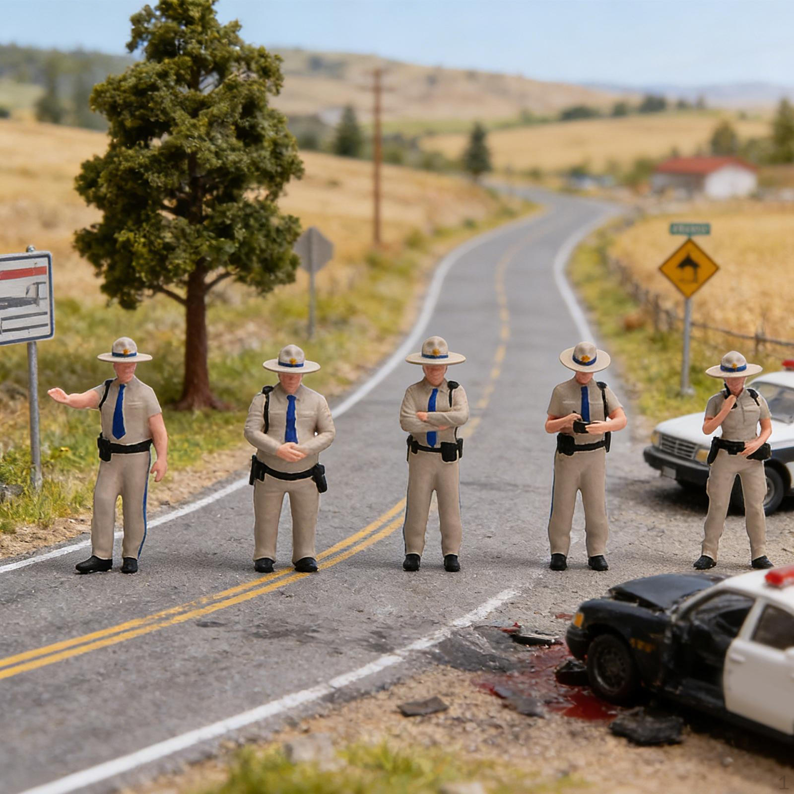 5Pcs 1/64 Police Figure Model Mini Diorama Officers Dioramas Resin Tiny People for
5Pcs 1/64 Police Figure Model Mini Diorama Officers Dioramas Resin Tiny People for