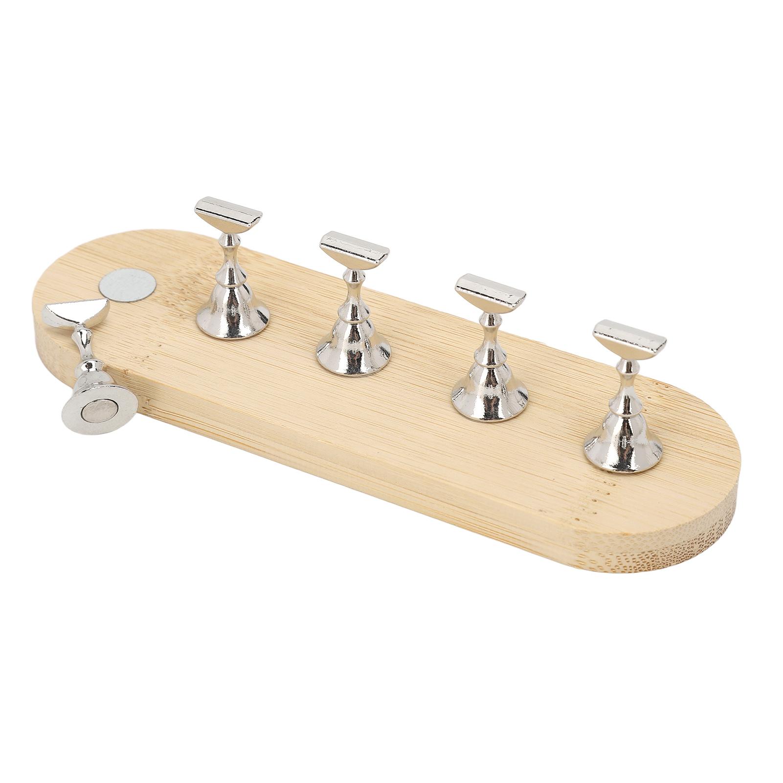 Nail Display Stand DIY Log Press On Fixation Magnetic Fake Nail Holder for Beginner Manicure
Nail Display Stand DIY Log Press On Fixation Magnetic Fake Nail Holder for Beginner Manicure