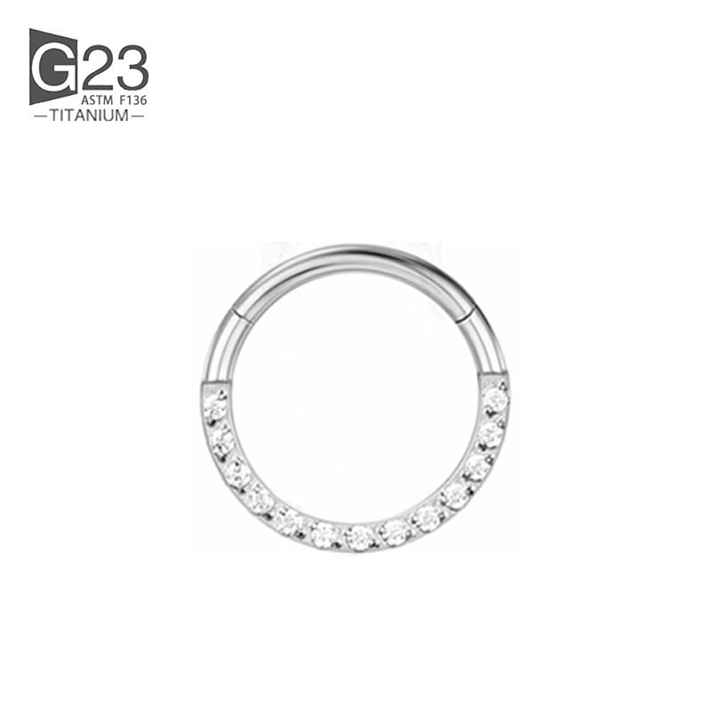 1/10Pcs G23 Titanium 14G/16G/18G Nose Rings Hinged Segment Ear Cartilage Tragus Earring Hoops Septum Clicker Piercing Jewelry 16G 1.2x5mm
1/10Pcs G23 Titanium 14G/16G/18G Nose Rings Hinged Segment Ear Cartilage Tragus Earring Hoops Septum Clicker Piercing Jewelry 16G 1.2x5mm