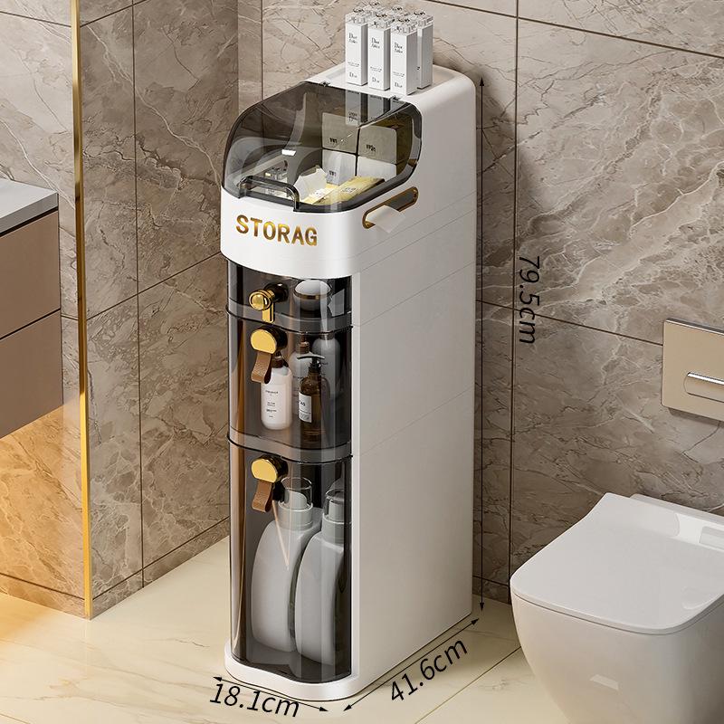 Отдельно стоящий шкаф для хранения в узком месте в ванной – Не требует установки Standard
Отдельно стоящий шкаф для хранения в узком месте в ванной – Не требует установки Standard