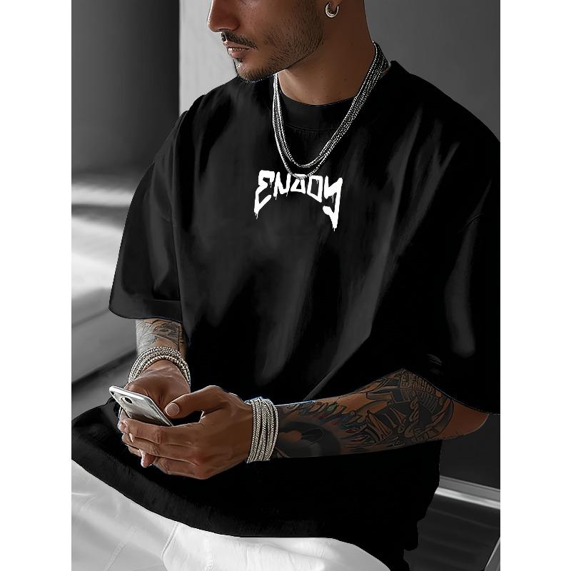ENJOY Portrait Oil Painting, Men s Fashion Print Street Casual Short Sleeve T-Shirt, Comfortable Round Neck Top for Spring and Summer 4XL чорний
ENJOY Portrait Oil Painting, Men s Fashion Print Street Casual Short Sleeve T-Shirt, Comfortable Round Neck Top for Spring and Summer 4XL чорний