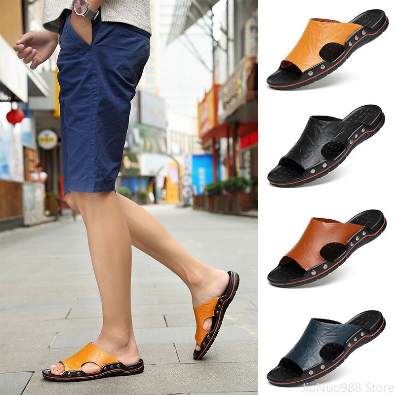Big Size Men Slippers Summer Genuine Leather Casual Slides Street Fashion Beach Shoes Cow Leather Sandals 38 чёрный
Big Size Men Slippers Summer Genuine Leather Casual Slides Street Fashion Beach Shoes Cow Leather Sandals 38 чёрный
