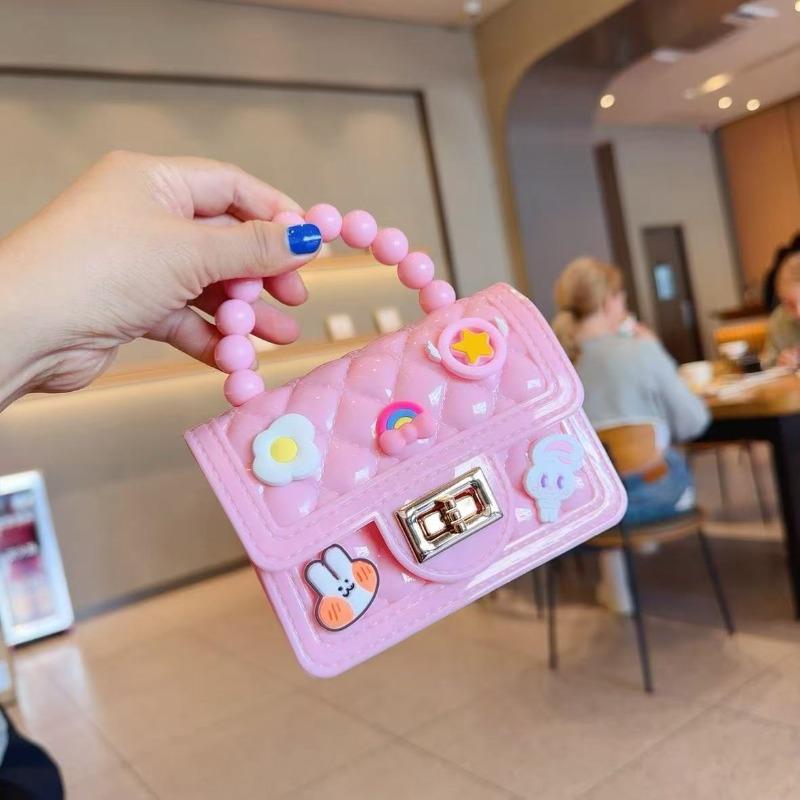 New pearl bag handbag shoulder bag messenger bag women s bag jelly bag small diamond bag PVC bag 13.5*5.5*10cm розовый
New pearl bag handbag shoulder bag messenger bag women s bag jelly bag small diamond bag PVC bag 13.5*5.5*10cm розовый