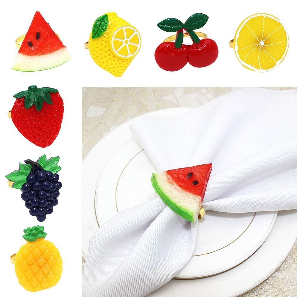 2pcs Fruit Shape Napkin Rings 2pcs Table Napkin Ring High Quality Napkin Rings Holder Dining Table
2pcs Fruit Shape Napkin Rings 2pcs Table Napkin Ring High Quality Napkin Rings Holder Dining Table