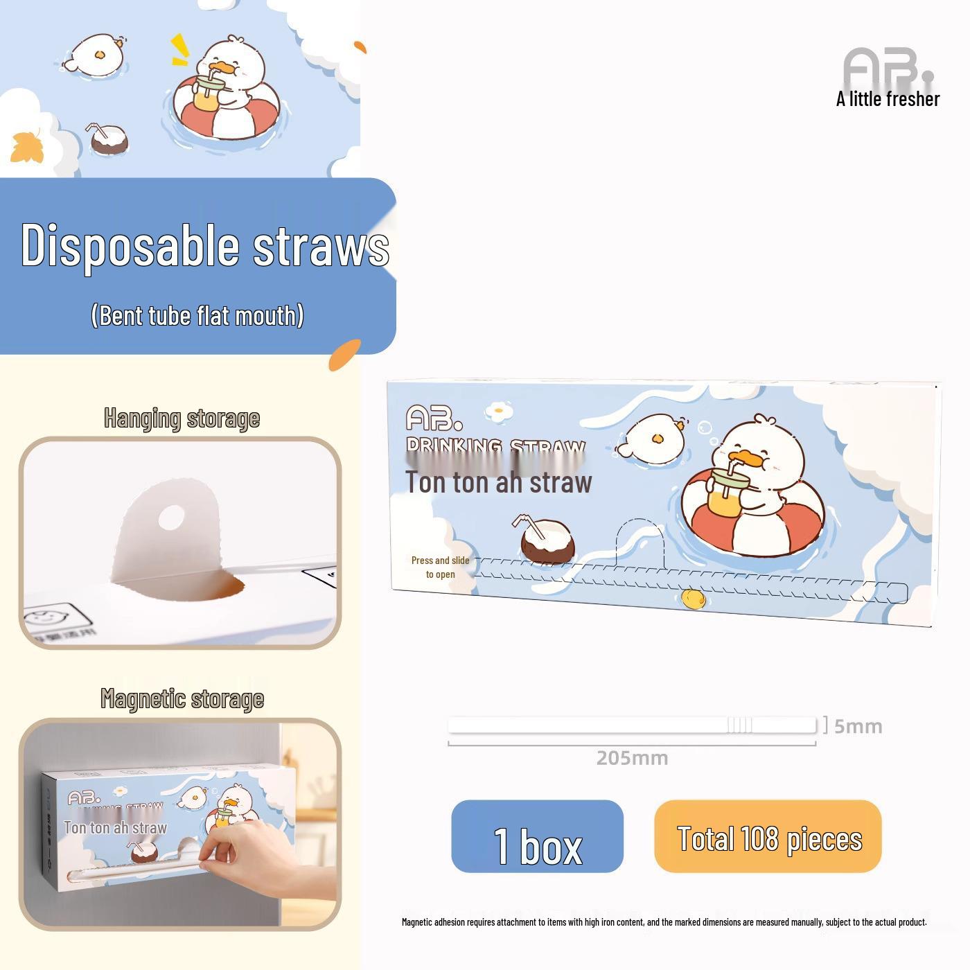 Box of Individually Wrapped Straws
Box of Individually Wrapped Straws