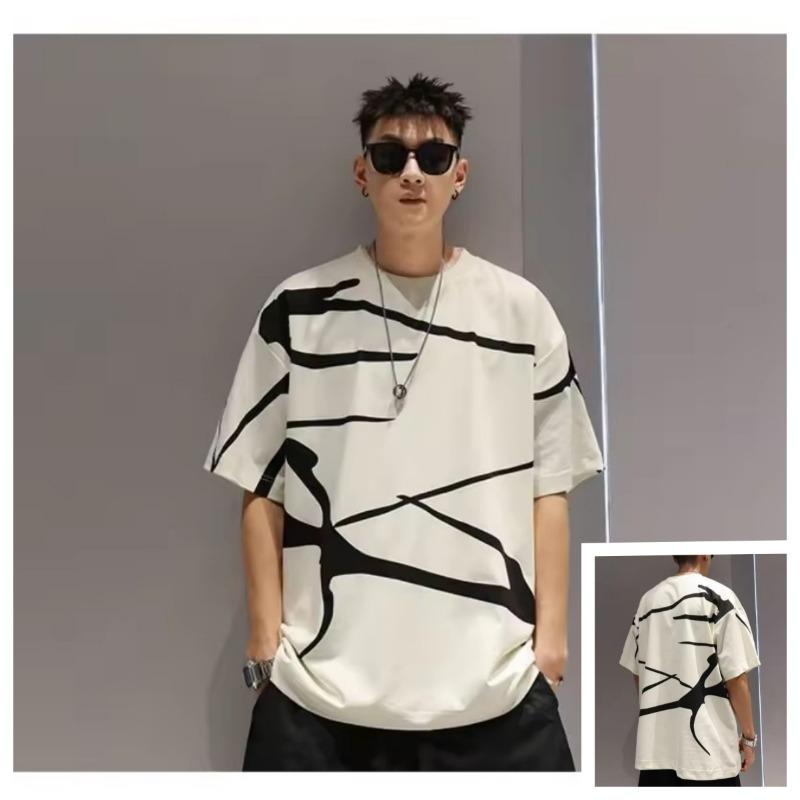 Men s Stripe 3D Printed T-Shirt Street Top Creative Daily Leisure Sports Fashion Trend Personalized Neutral Clothing XS білий
Men s Stripe 3D Printed T-Shirt Street Top Creative Daily Leisure Sports Fashion Trend Personalized Neutral Clothing XS білий