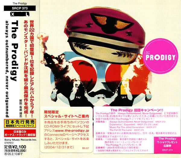 CD PRODIGY - Always Outnumbered, Never Outgunned SRCP373 Sony Music Reco 2004 Япония Танцевальная и электронная музыка Б/у
CD PRODIGY - Always Outnumbered, Never Outgunned SRCP373 Sony Music Reco 2004 Япония Танцевальная и электронная музыка Б/у
