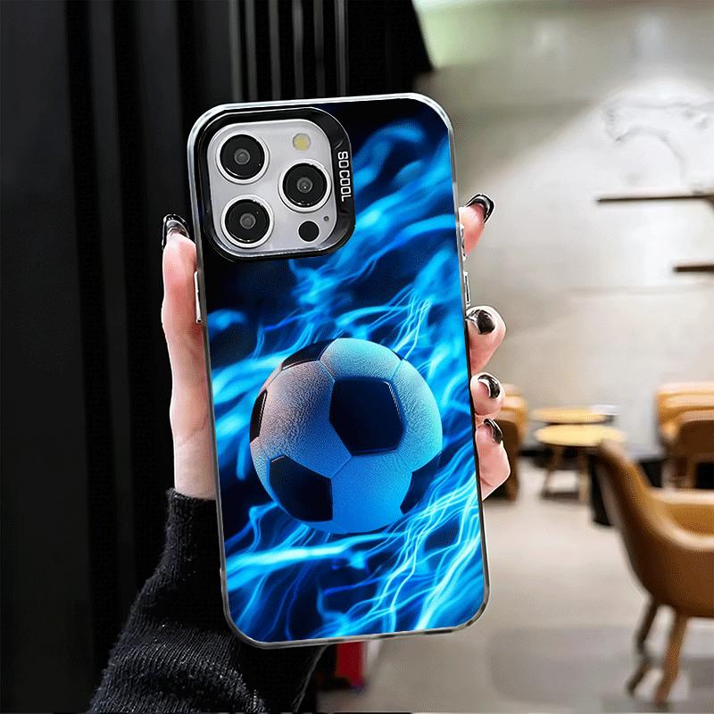 Football Soccer Ball Design Shockproof Phone Case for iPhone 17 Air 16 16E 15 Pro Max 14 Plus 13 Mini 12 Back Cover Anti Fall Fu iPhone 15 Pro
Football Soccer Ball Design Shockproof Phone Case for iPhone 17 Air 16 16E 15 Pro Max 14 Plus 13 Mini 12 Back Cover Anti Fall Fu iPhone 15 Pro