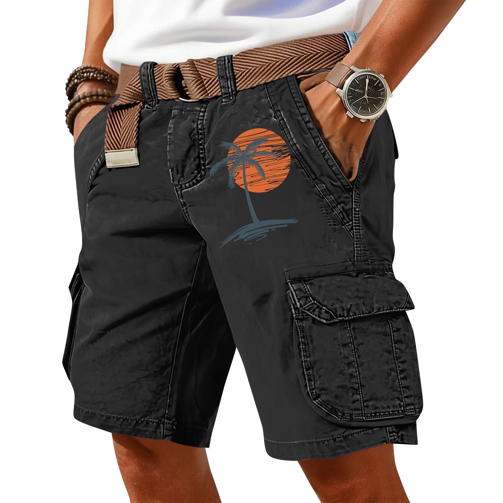 Mens Summer Printed Casual Multi Pocket Cargo Shorts Relaxed Fit Lightweight Breathable Fabric for Outdoor Activities XL чёрный
Mens Summer Printed Casual Multi Pocket Cargo Shorts Relaxed Fit Lightweight Breathable Fabric for Outdoor Activities XL чёрный