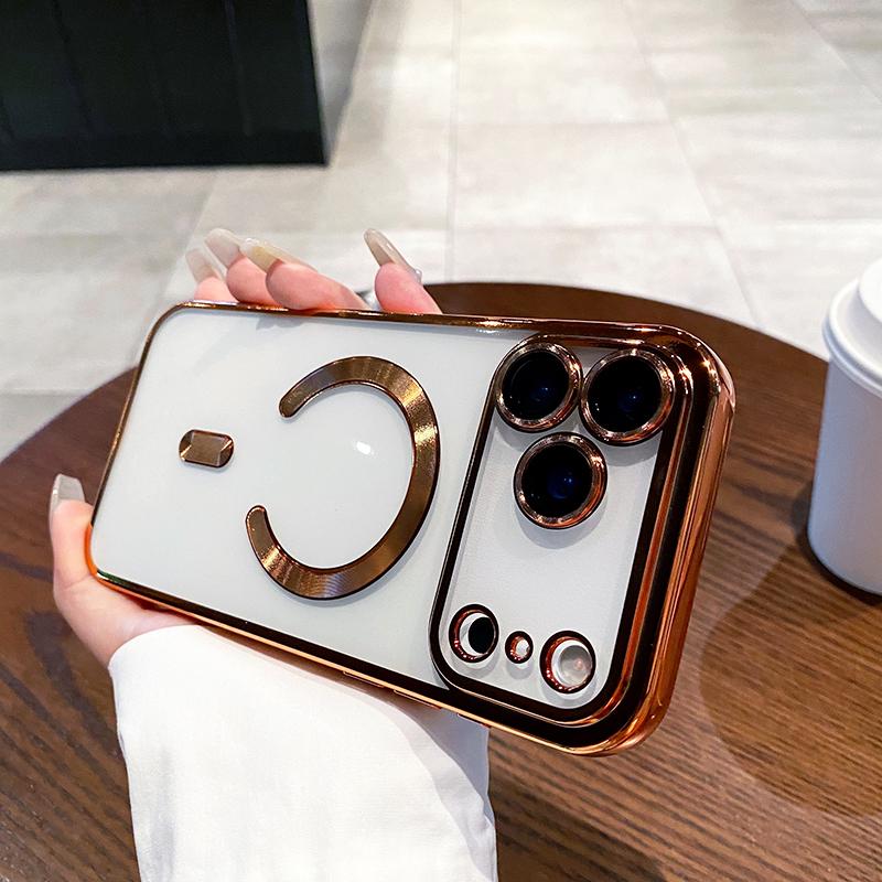 Роскошный силиконовый прозрачный мягкий чехол с блестящим покрытием для iPhone 17 Pro Max, магнитная крышка Magsafe для iPhone17ProMax, ультратонкий iPhone17 Pro Max
Роскошный силиконовый прозрачный мягкий чехол с блестящим покрытием для iPhone 17 Pro Max, магнитная крышка Magsafe для iPhone17ProMax, ультратонкий iPhone17 Pro Max