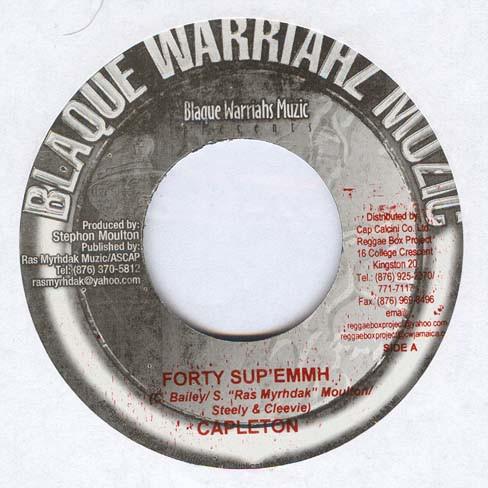 7inch Record CAPLETON / RAS MYRHDAK - Forty Sup Emmh / Blazer NONE Blaque Warriahz 2006 Jamaica Reggae, Ska & Dub Used
7inch Record CAPLETON / RAS MYRHDAK - Forty Sup Emmh / Blazer NONE Blaque Warriahz 2006 Jamaica Reggae, Ska & Dub Used