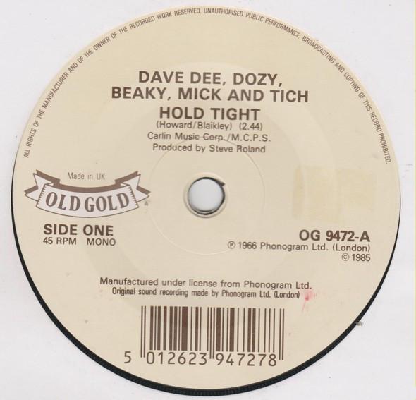 7-дюймовая пластинка DAVE DEE DOZY BEAKY MICK TICH Hold Tight Bend It OG9472 OLD GOLD 1985 Великобритания Рок Б/у
7-дюймовая пластинка DAVE DEE DOZY BEAKY MICK TICH Hold Tight Bend It OG9472 OLD GOLD 1985 Великобритания Рок Б/у