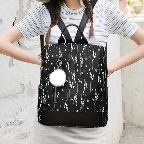 Новий рюкзак із квітковим малюнком для жінок, модний рюкзак з кулями волосся, студентські книжкові сумки великої місткості, повсякденна дорожня сумка 29*14*33cm чорний
Новий рюкзак із квітковим малюнком для жінок, модний рюкзак з кулями волосся, студентські книжкові сумки великої місткості, повсякденна дорожня сумка 29*14*33cm чорний