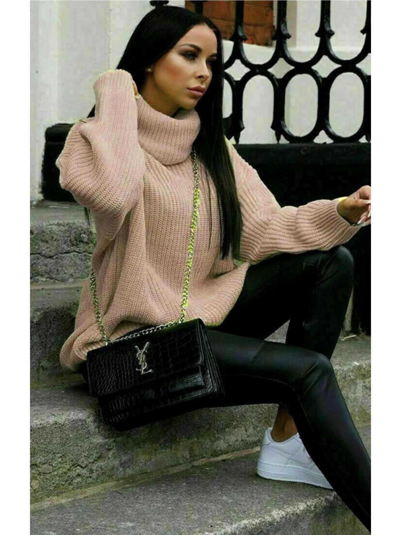 Women s Mid-Length Autumn/Winter Wool Sweater Dress with Lapel X-Large хаки
Women s Mid-Length Autumn/Winter Wool Sweater Dress with Lapel X-Large хаки