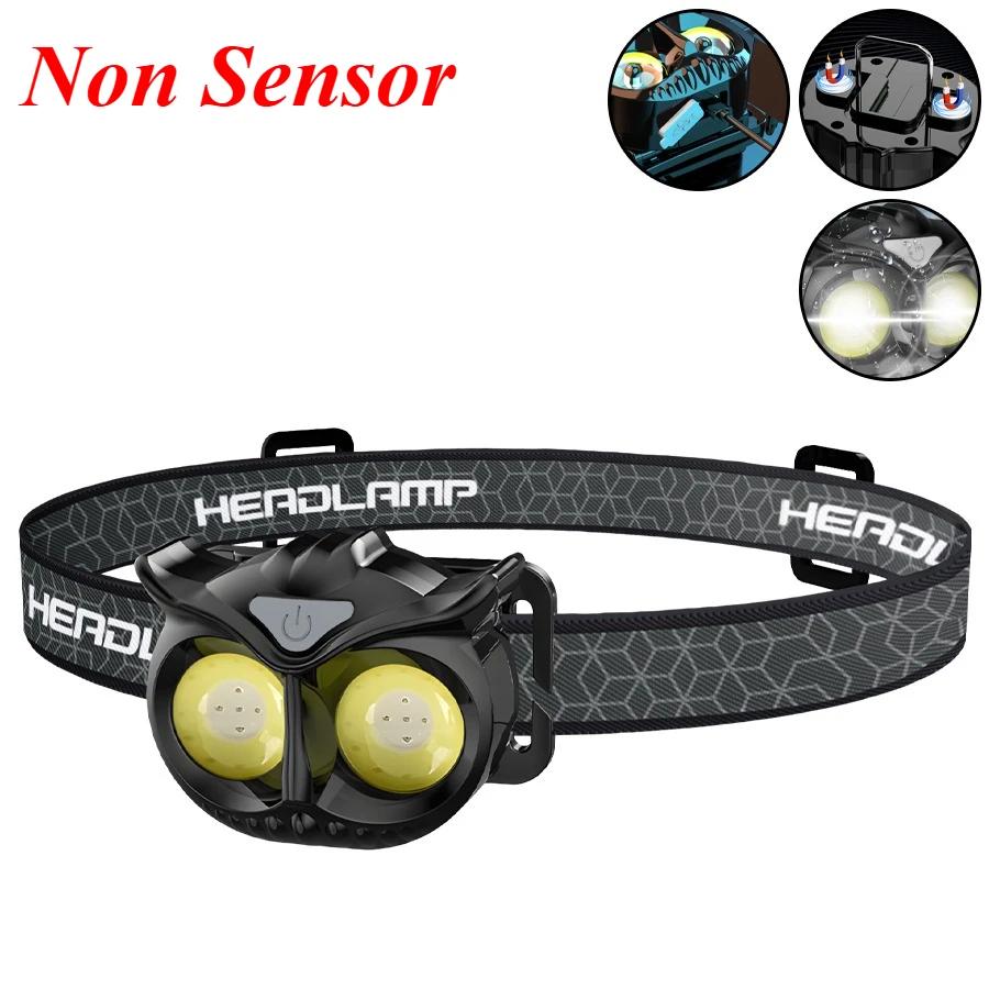 Mini Owl COB Floodlight Headlamp USB Rechargeable Headlight Portable Magnetic Work Light Outdoor Hook Camping Tent Lantern
Mini Owl COB Floodlight Headlamp USB Rechargeable Headlight Portable Magnetic Work Light Outdoor Hook Camping Tent Lantern