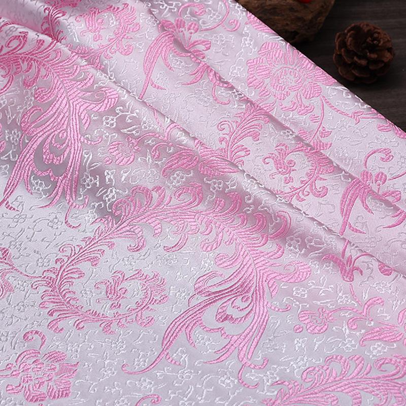 Phoenix Tail Peony Brocade Satin Fabric for Handmade DIY Sewing Chinese Costume Hanfu Tang Suit Cheongsam Clothing Material 100x75cm
Phoenix Tail Peony Brocade Satin Fabric for Handmade DIY Sewing Chinese Costume Hanfu Tang Suit Cheongsam Clothing Material 100x75cm