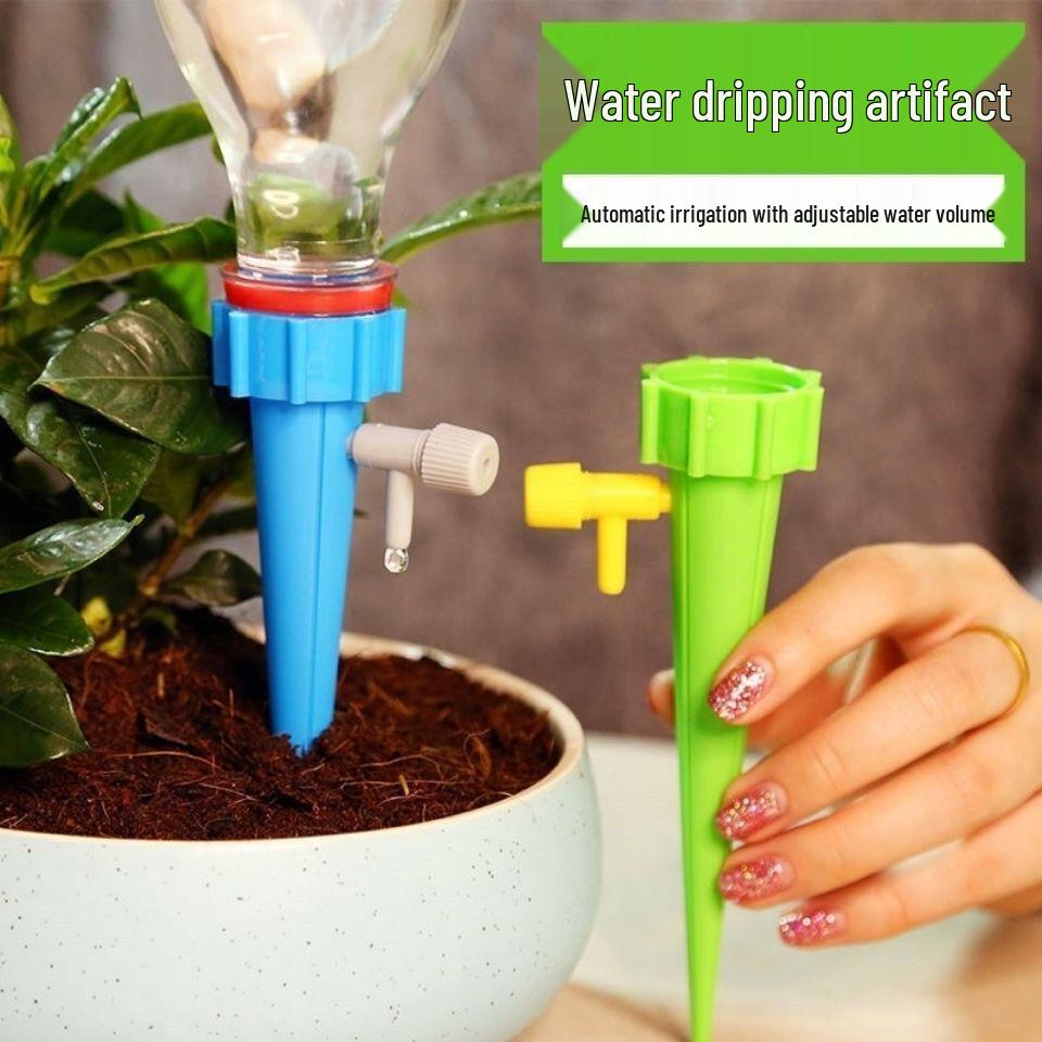 Automatic Adjustable Drip Irrigation Device - the Lazy Gardener s Watering Solution Single loose синий
Automatic Adjustable Drip Irrigation Device - the Lazy Gardener s Watering Solution Single loose синий