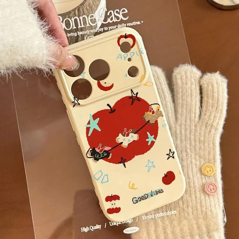Red Apple Pony Heart Edge Soft Case for Apple 17 Pro Max, Full Coverage, Suitable for Models 16-13 iPhone 12
Red Apple Pony Heart Edge Soft Case for Apple 17 Pro Max, Full Coverage, Suitable for Models 16-13 iPhone 12