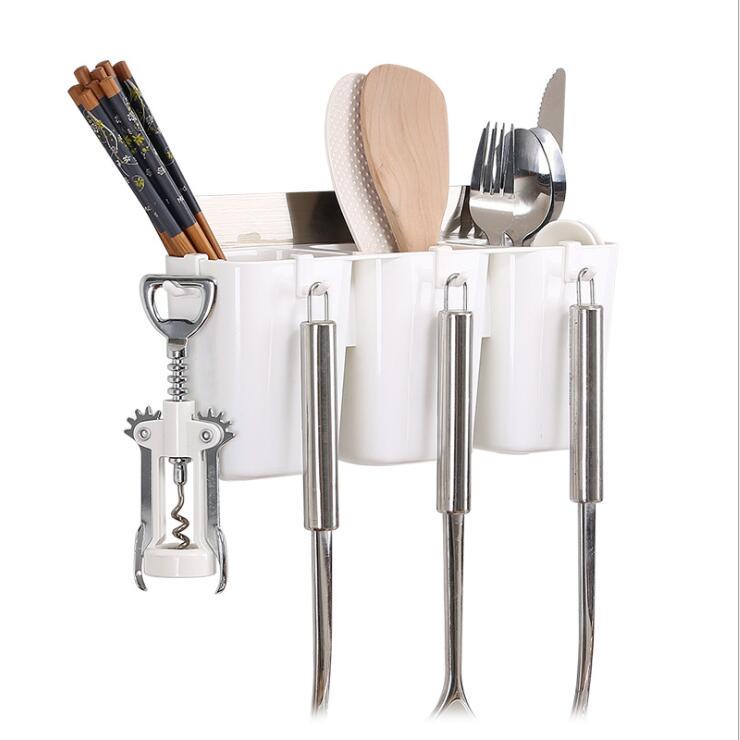 Многофункциональные кухонные стеллажи без следов с крючками, ящик для хранения посуды, сетка, палочки для еды белый
Многофункциональные кухонные стеллажи без следов с крючками, ящик для хранения посуды, сетка, палочки для еды белый