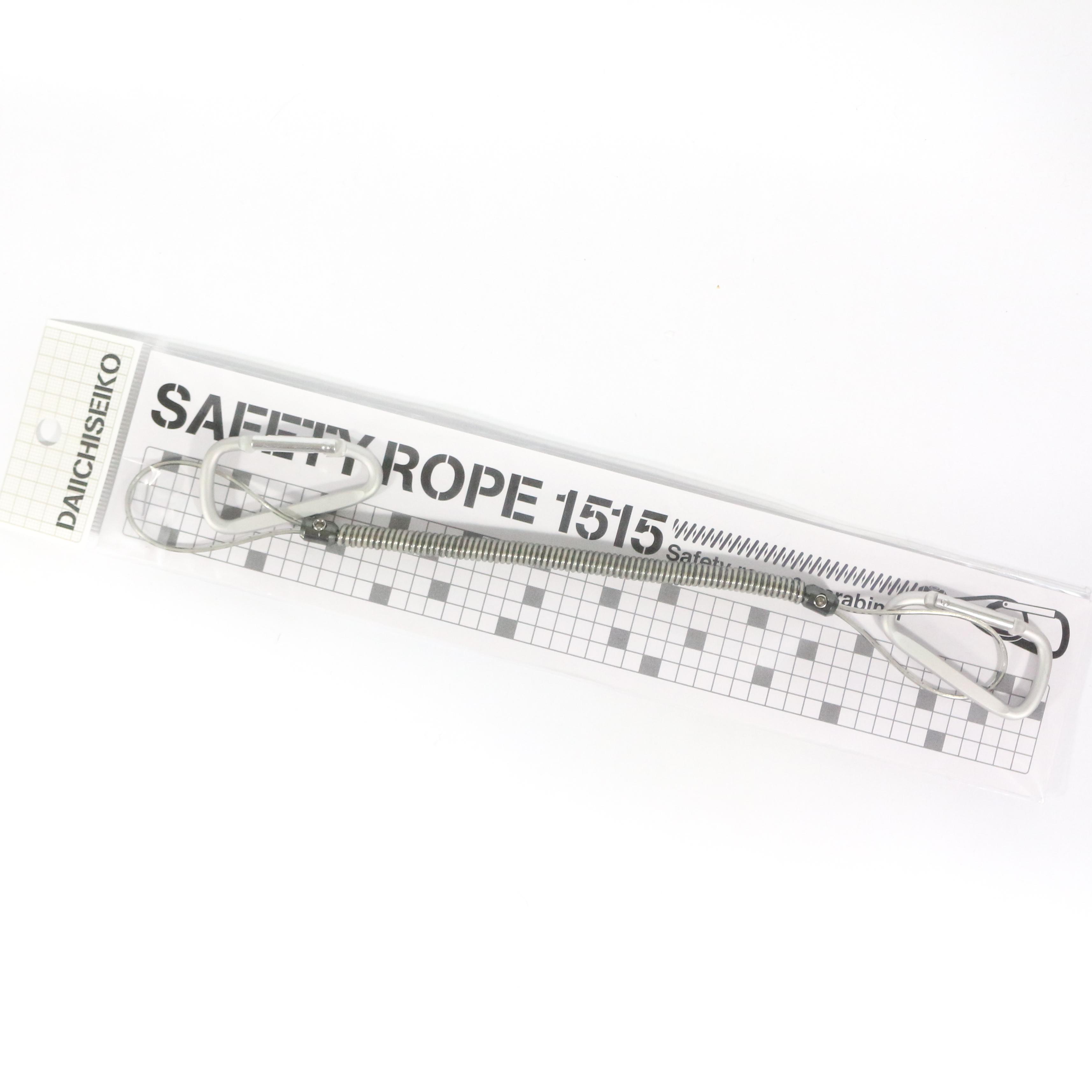Daiichi #33279 Карабин страховочной веревки 1515, размер S, серебристый (2796)
Daiichi #33279 Карабин страховочной веревки 1515, размер S, серебристый (2796)