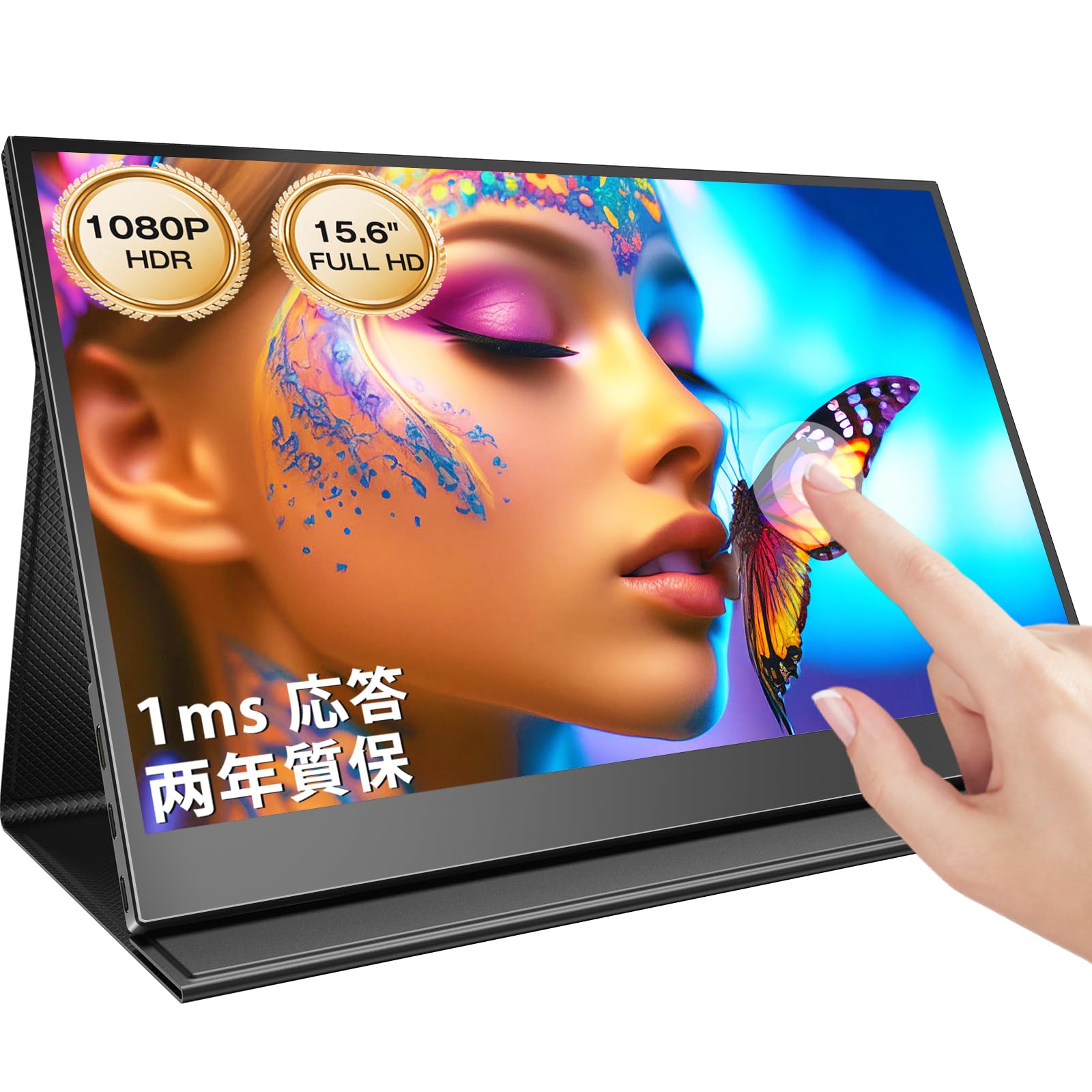 Newsoul Mobile Monitor Inch Touch Panel FHD1080P Mobile Display IPS LCD Panel Portable Monitor Lightweight Thin Portable Monitor Case Sub Monitor USB чорний
Newsoul Mobile Monitor Inch Touch Panel FHD1080P Mobile Display IPS LCD Panel Portable Monitor Lightweight Thin Portable Monitor Case Sub Monitor USB чорний