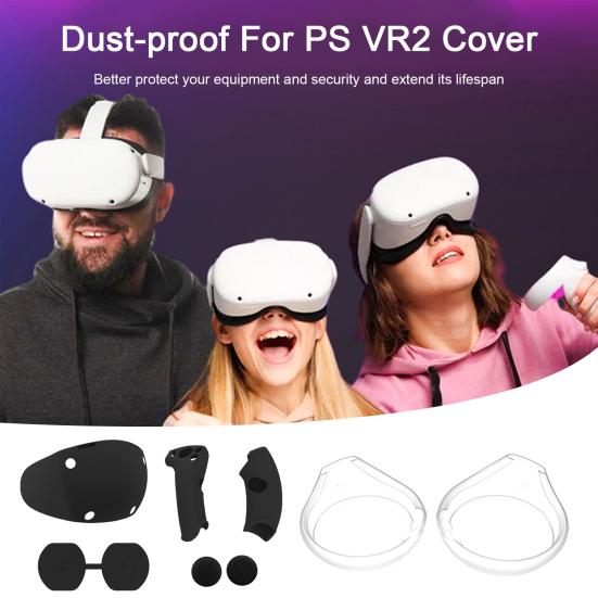 Защитная крышка контроллера VR, накладки на кнопки, противоударная, ударопрочная, противоударная, противоскользящая, ручка, защитный чехол для PS VR2
Защитная крышка контроллера VR, накладки на кнопки, противоударная, ударопрочная, противоударная, противоскользящая, ручка, защитный чехол для PS VR2