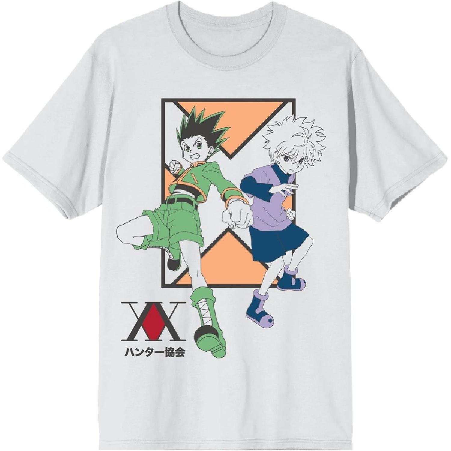 Hunter X Hunter Gon Freecss & Killua Tricolor Graphic Crew Neck Short Sleeve Men s White T-Shirt XXXXXL білий
Hunter X Hunter Gon Freecss & Killua Tricolor Graphic Crew Neck Short Sleeve Men s White T-Shirt XXXXXL білий