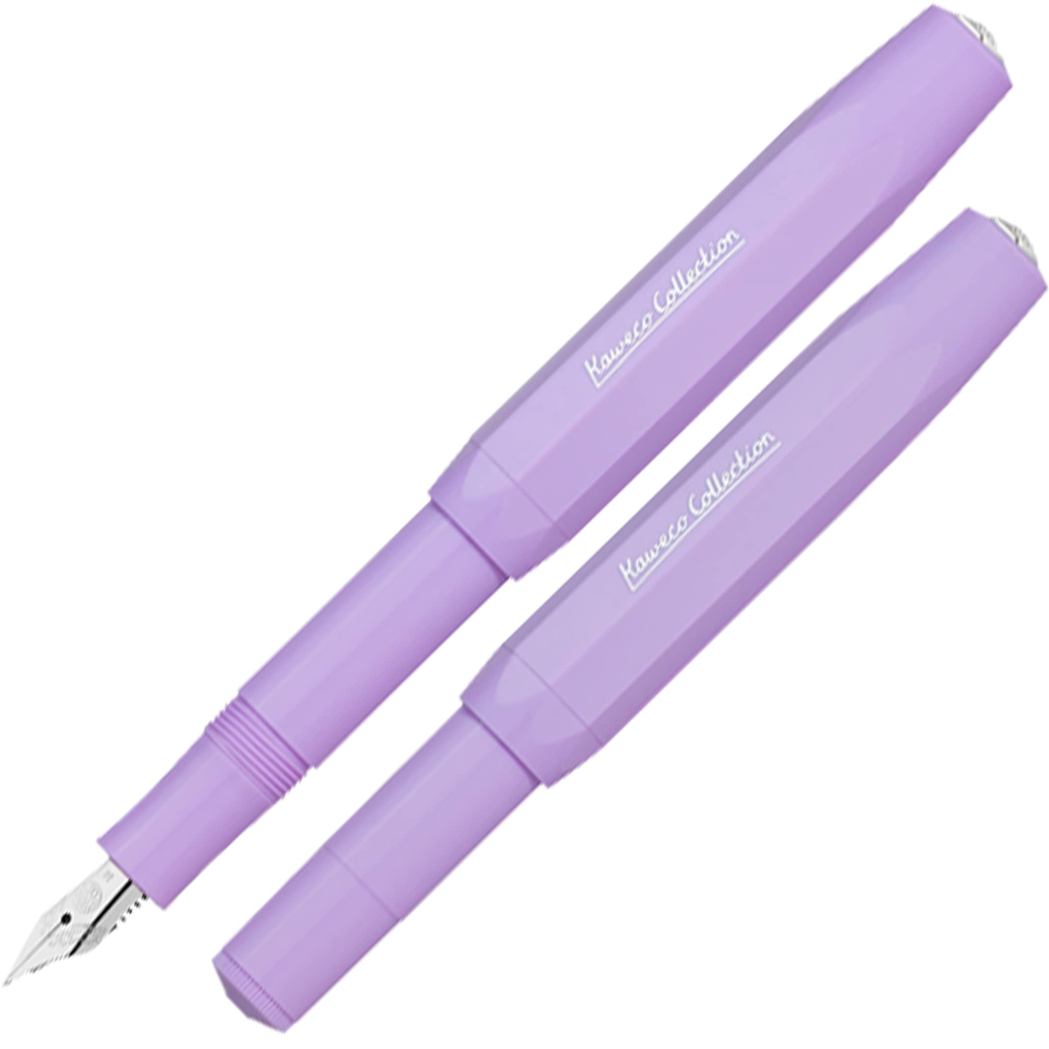 Kaweco 2021 Collection Skyline Fountain Light Bold Nib Pen, Lavender, Dual-Use,
Kaweco 2021 Collection Skyline Fountain Light Bold Nib Pen, Lavender, Dual-Use,