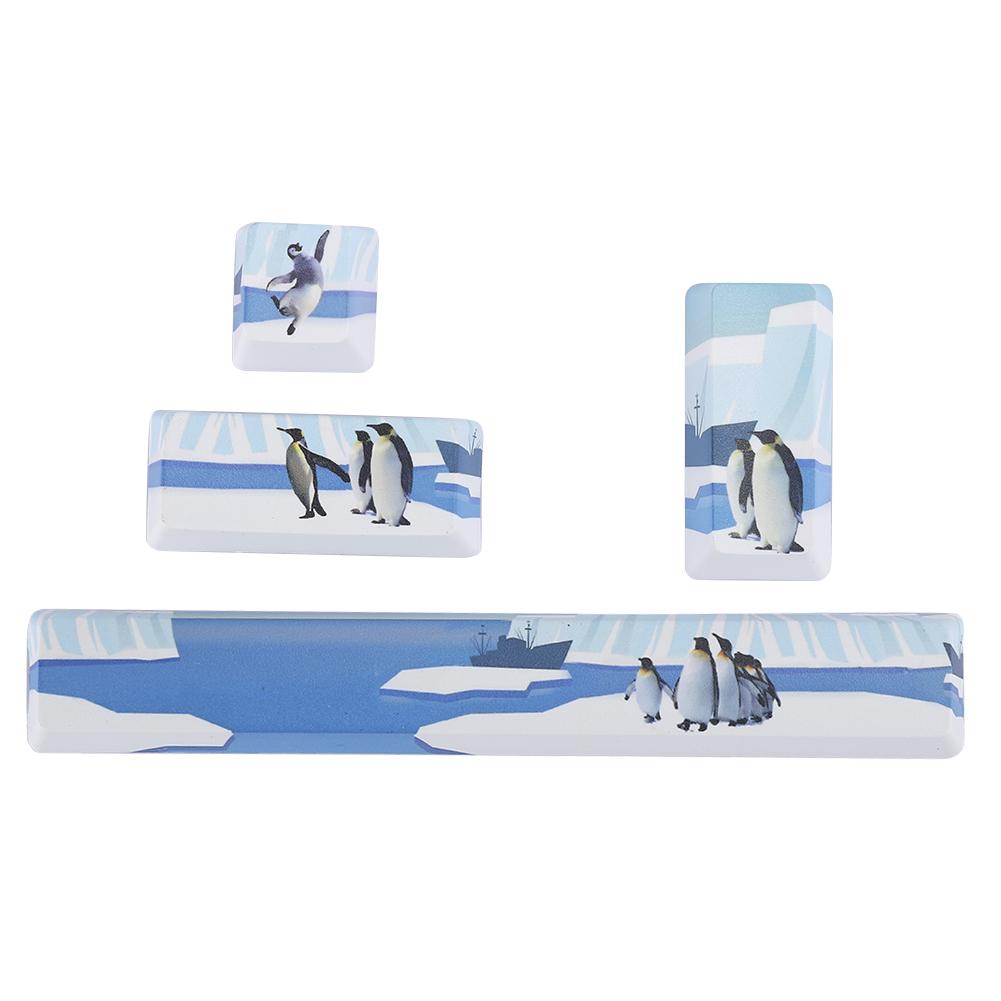 Penguins Pattern Keycaps Kit SpaceEScEnterNumpad Enter Key Cap for Mechanical Keyboard(Penguins
Penguins Pattern Keycaps Kit SpaceEScEnterNumpad Enter Key Cap for Mechanical Keyboard(Penguins