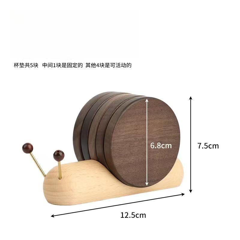 1set Cartoon Snail Coaster Creative Decompression Ornament Heat Resistant Pad for Tea Coffee Mug Home Decor эбеновый
1set Cartoon Snail Coaster Creative Decompression Ornament Heat Resistant Pad for Tea Coffee Mug Home Decor эбеновый