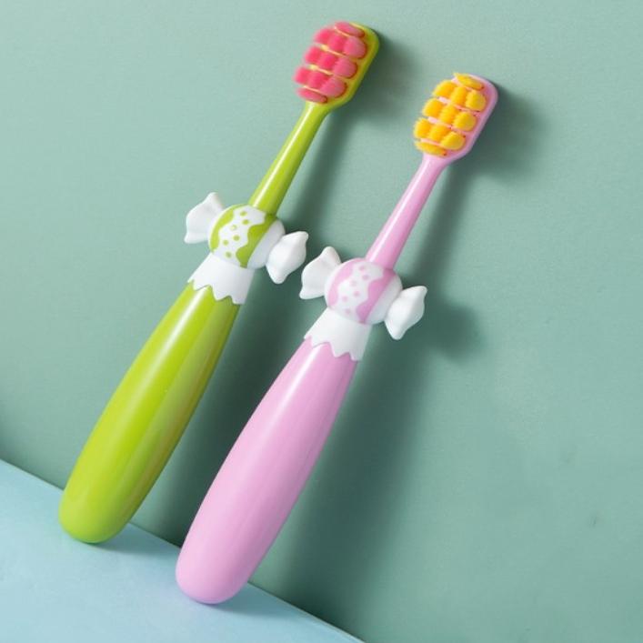 Food Grade Candy Shape Toothbrush Tooth Decay Prevention Children Toothbrush Oral Health Care зелений
Food Grade Candy Shape Toothbrush Tooth Decay Prevention Children Toothbrush Oral Health Care зелений