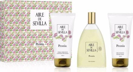 Набор Aire De Sevilla Peonia: Туалетная вода 150 мл + Гель для душа 150 мл + Лосьон для тела 150 мл
Набор Aire De Sevilla Peonia: Туалетная вода 150 мл + Гель для душа 150 мл + Лосьон для тела 150 мл