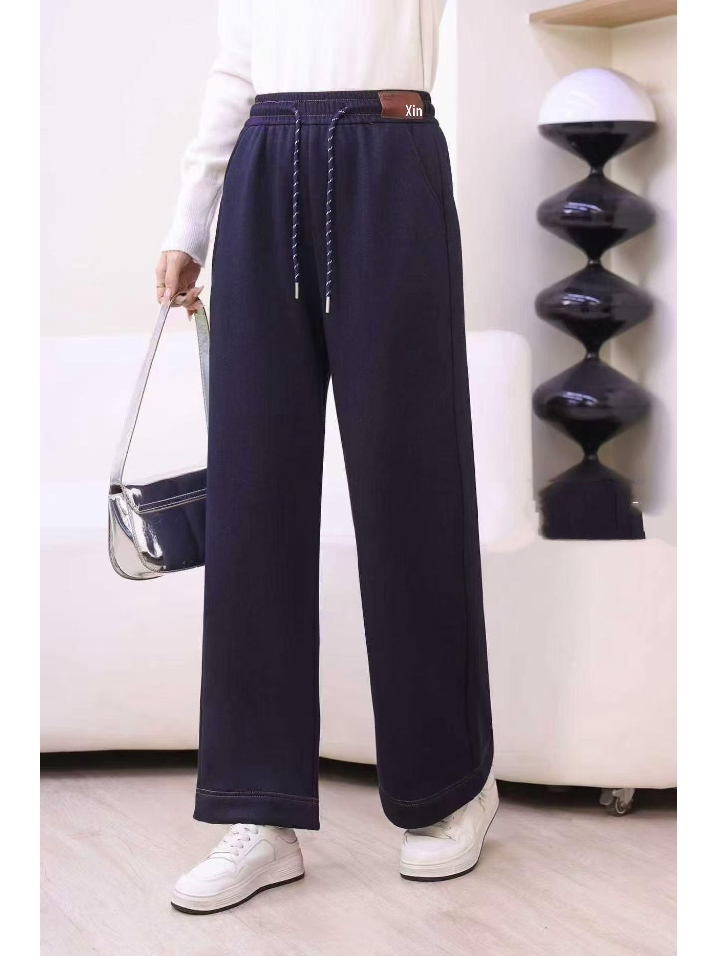 Winter Fleece-Lined Denim Pants: Knitted Twill, Thickened, Straight-Leg with Leather Patch for Warm Outdoor Wear. 5XL синій
Winter Fleece-Lined Denim Pants: Knitted Twill, Thickened, Straight-Leg with Leather Patch for Warm Outdoor Wear. 5XL синій