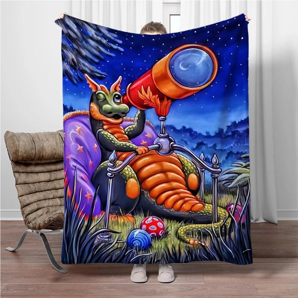 Cartoon Dragon Children Keep Warm Soft Flannel Blankets for Sofa Bed Office Cover Blanket Suitable for Birthday Souvenir Gifts 100x150cm(39x59in)
Cartoon Dragon Children Keep Warm Soft Flannel Blankets for Sofa Bed Office Cover Blanket Suitable for Birthday Souvenir Gifts 100x150cm(39x59in)