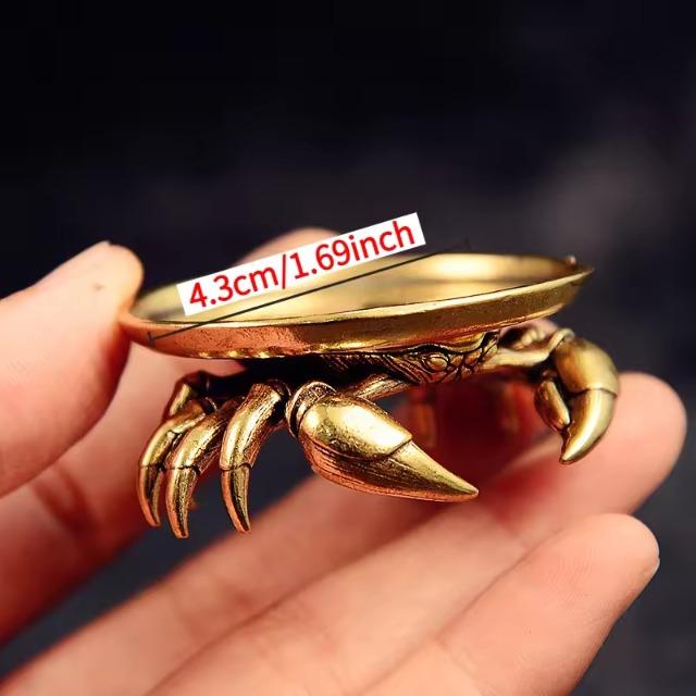 Винтажная фигурка краба из латуни - Креативное искусство и ремесло для украшения офиса и дома, Ретро настольное украшение, Коллекционная статуэтка животного
Винтажная фигурка краба из латуни - Креативное искусство и ремесло для украшения офиса и дома, Ретро настольное украшение, Коллекционная статуэтка животного