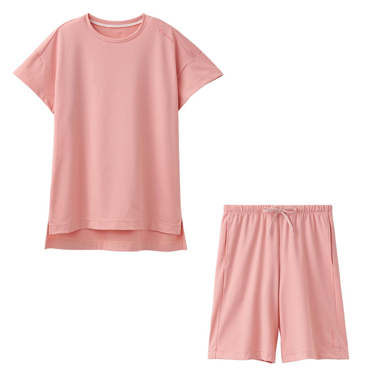 Venex Стандартный комплект с коротким рукавом и брюками Размер для общих медицинских изделий Женский комплект футболки Dry+ с коротким рукавом, Сакура, L,
Venex Стандартный комплект с коротким рукавом и брюками Размер для общих медицинских изделий Женский комплект футболки Dry+ с коротким рукавом, Сакура, L,