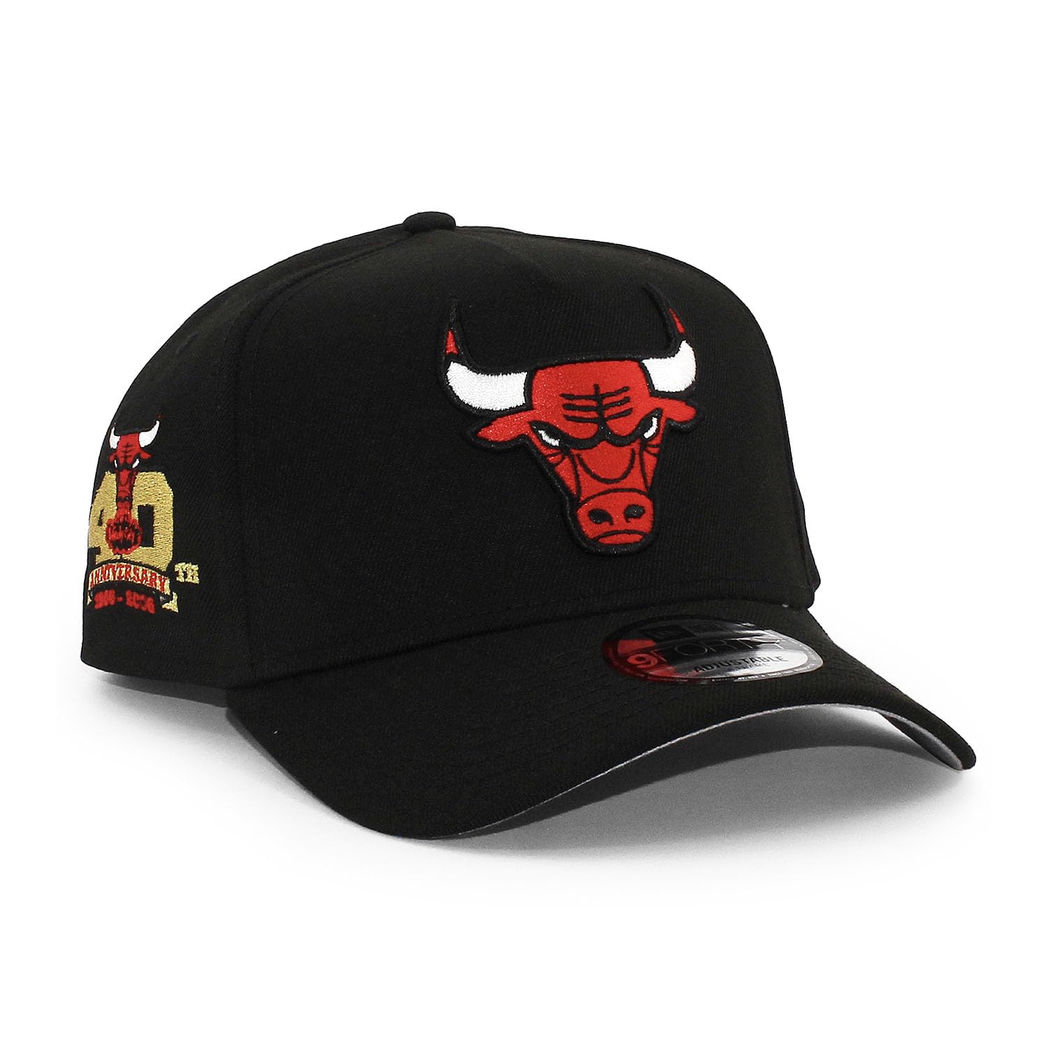 New Era 9FORTY Chicago Bulls NBA 40th Anniversary Snapback Cap in Grey with Colored Brim and Side EU 940AF Bottom, Black, Patches. Exclusive. A-Frame. чорний
New Era 9FORTY Chicago Bulls NBA 40th Anniversary Snapback Cap in Grey with Colored Brim and Side EU 940AF Bottom, Black, Patches. Exclusive. A-Frame. чорний